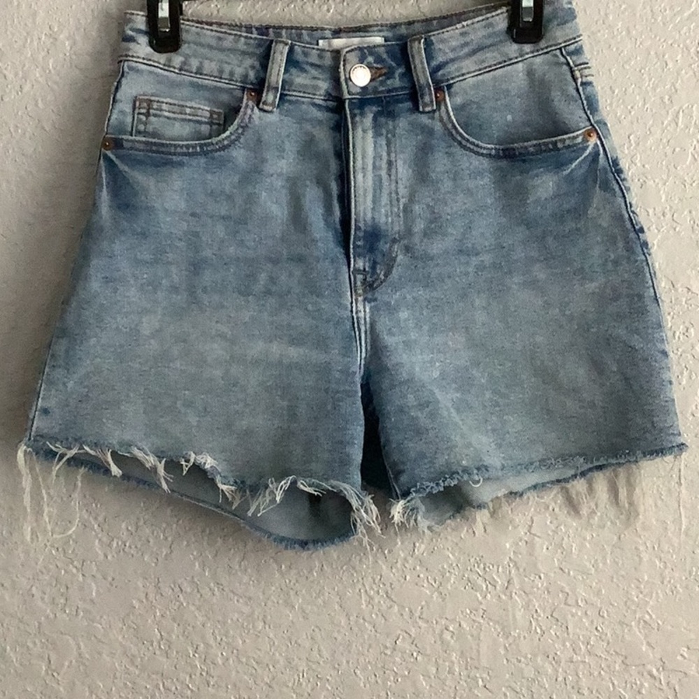 H&M Blue Jean Shorts Vintage Distressed
